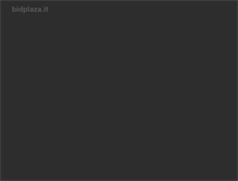 Tablet Screenshot of bidplaza.it